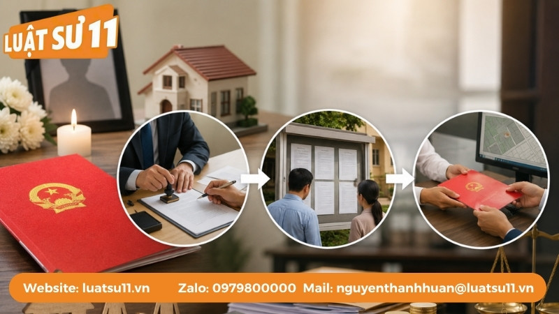Thủ tục sang tên khi bố mẹ mất được thực hiện theo quy định pháp luật