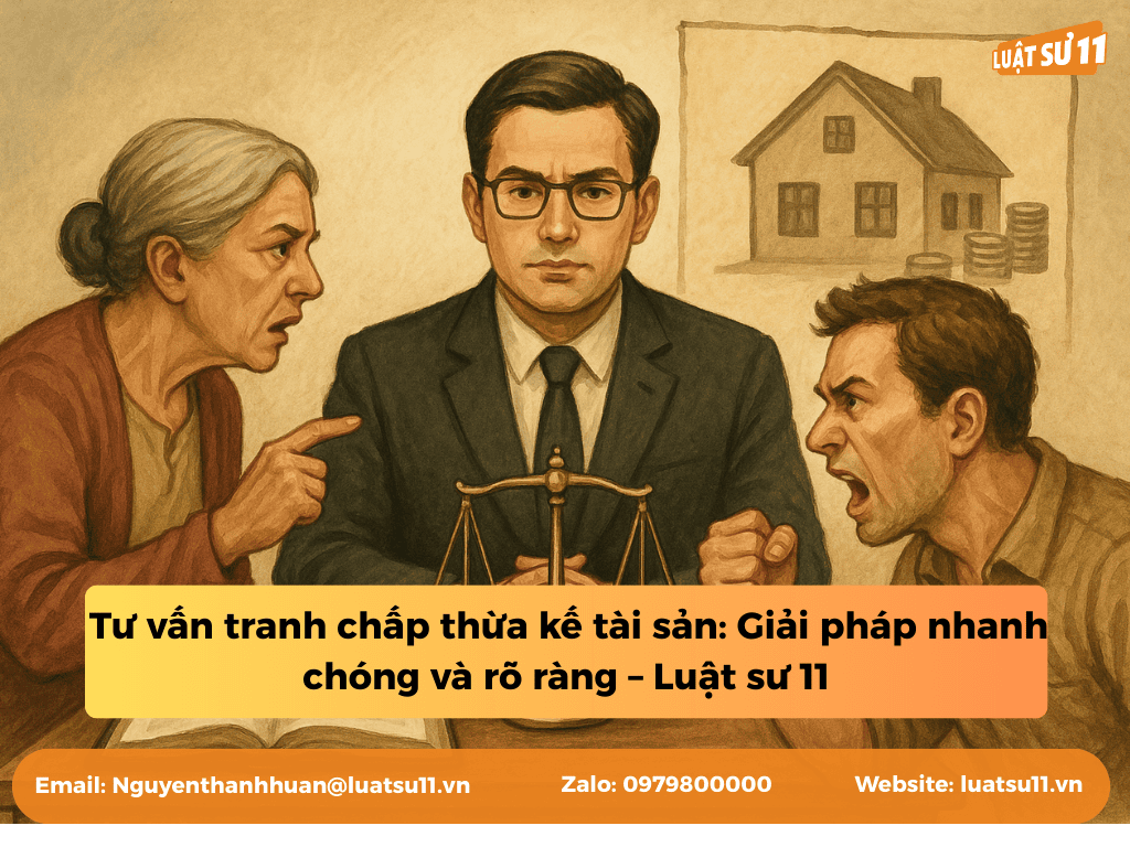Tư vấn tranh chấp thừa kế tài sản: Giải pháp nhanh chóng và rõ ràng – Luật sư 11