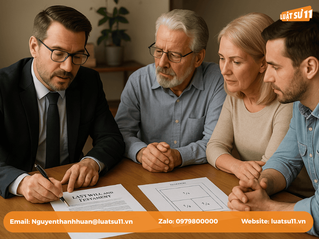 Tầm quan trọng của mẫu di chúc thừa kế đất đai viết tay