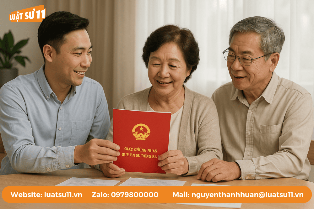 Quy định sang tên sổ đỏ cho bố mẹ