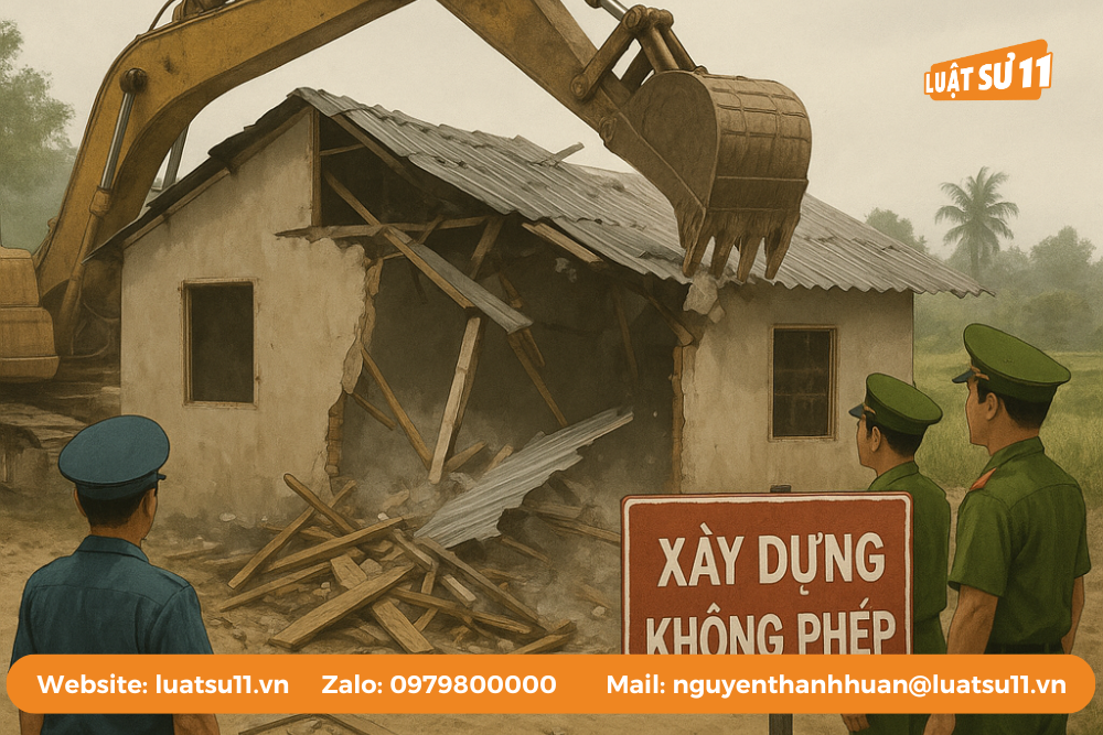 xây dựng không phép
