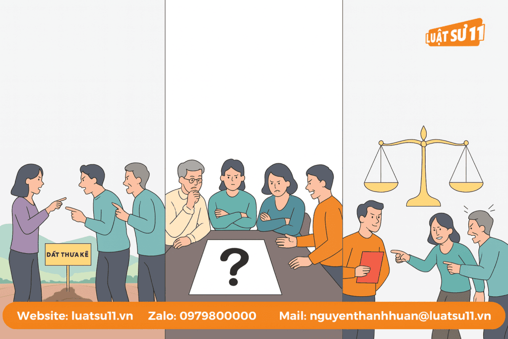 tranh chấp đất thừa kế