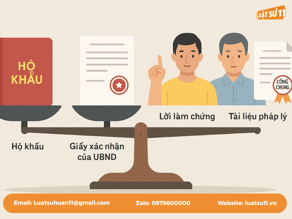 Các phương pháp xác nhận thành viên hộ gia đình khi cấp sổ đỏ