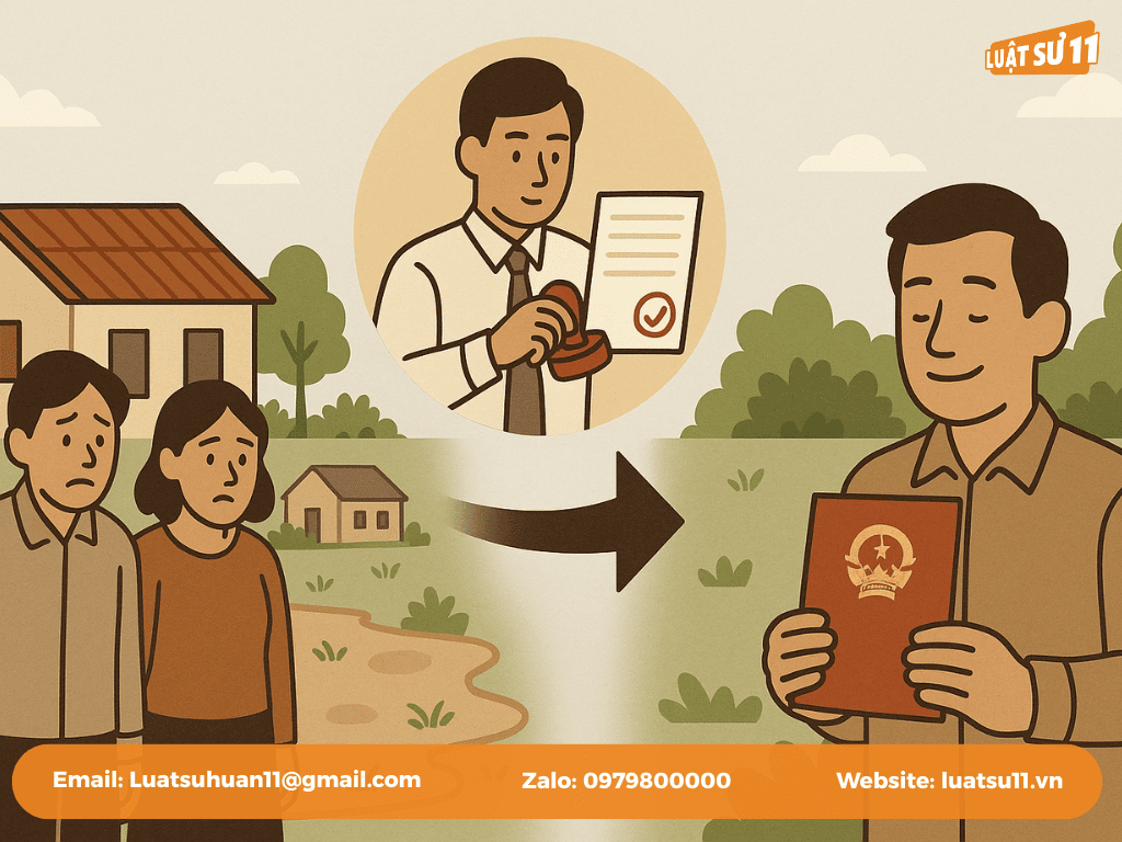 Trường hợp đất không giấy tờ vẫn được cấp sổ đỏ