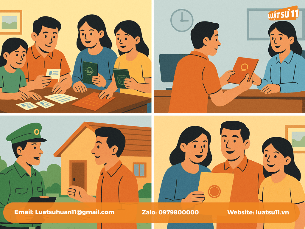 Những lưu ý thực tiễn khi xác nhận nhân khẩu để làm sổ đỏ