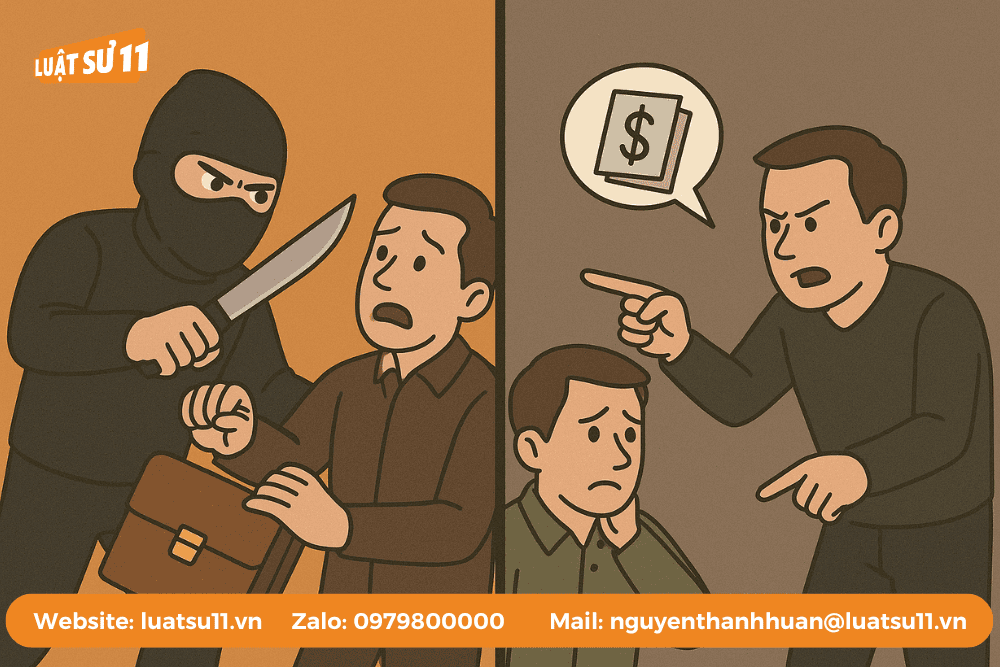 Cướp và cưỡng đoạt tài sản