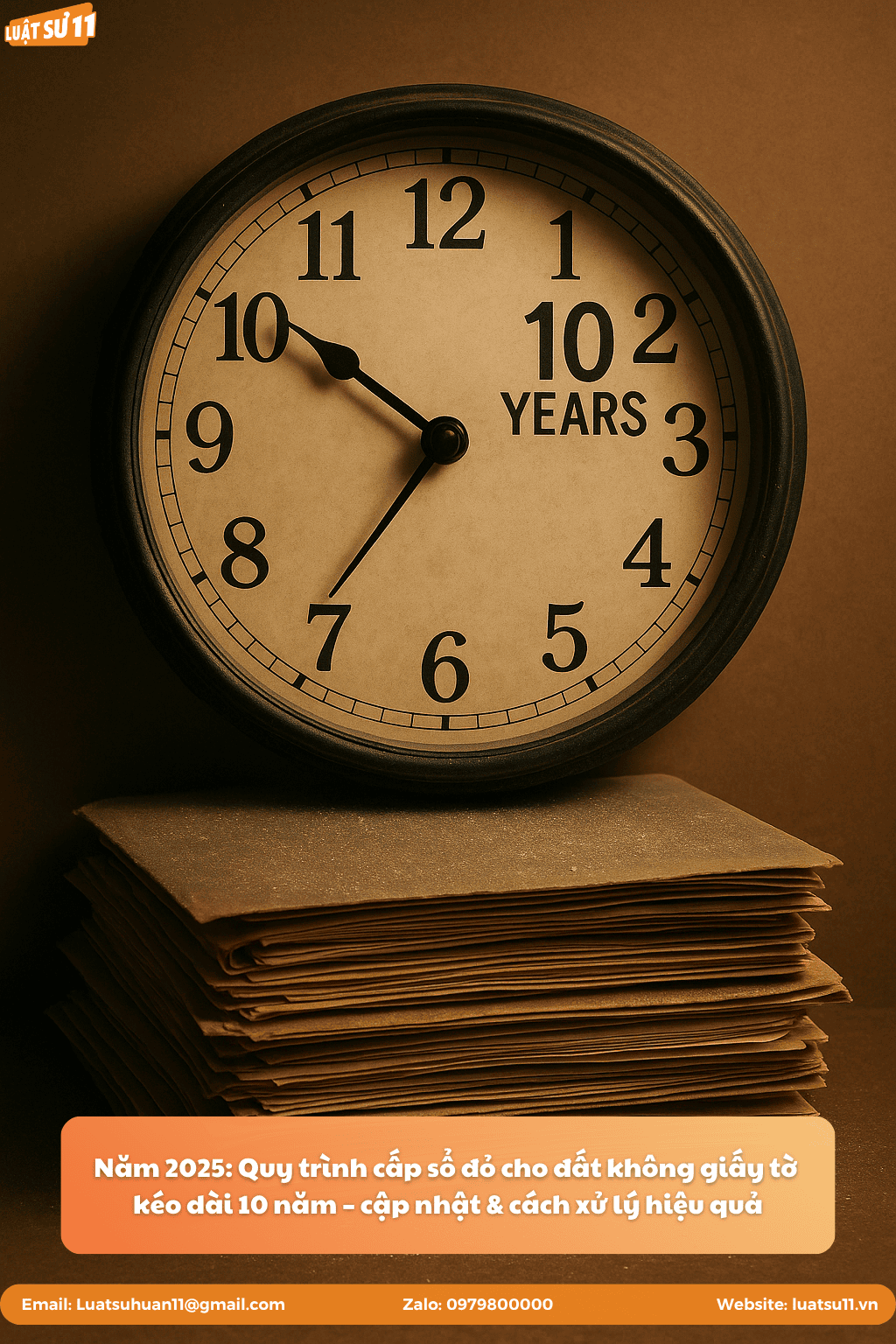 Năm 2025: Quy trình cấp sổ đỏ cho đất không giấy tờ kéo dài 10 năm – cập nhật & cách xử lý hiệu quả