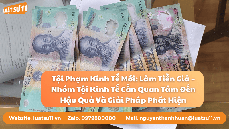 Tội Phạm Kinh Tế Mới Làm Tiền Giả Nhóm Tội Kinh Tế Cần Quan Tâm Đến Hậu Quả Và Giải Pháp Phát Hiện