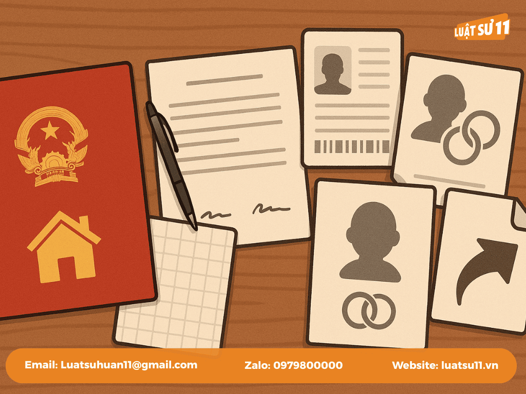 Quy trình sang tên sổ đỏ tặng cho (6 bước ngắn gọn)