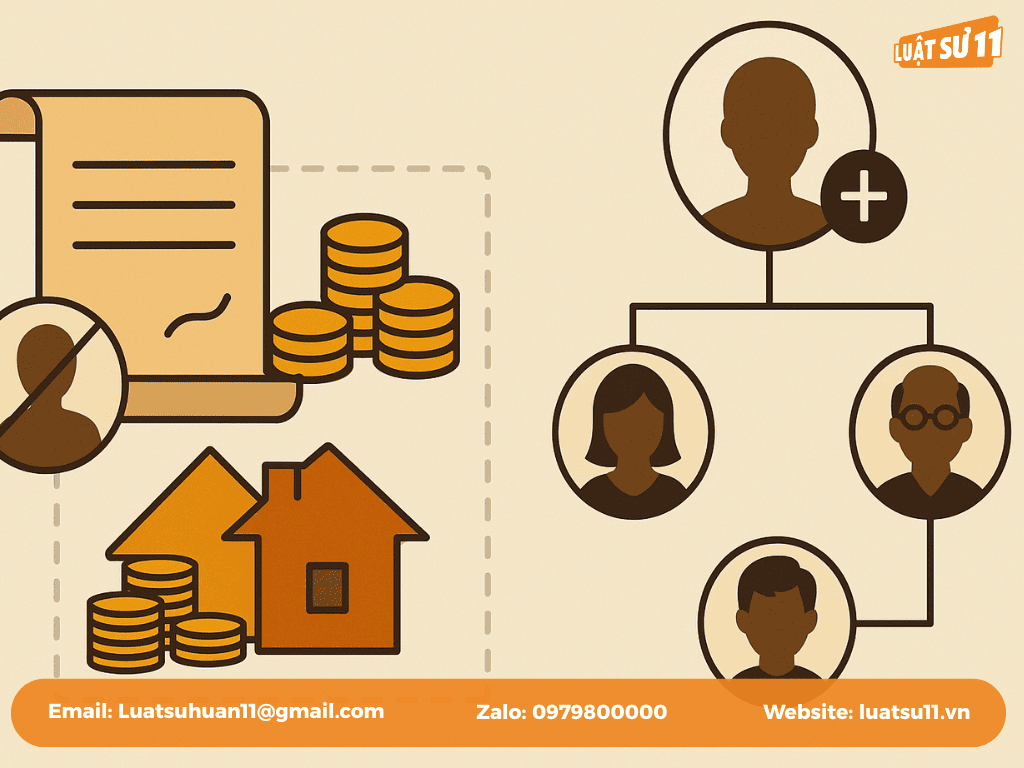 Các trường hợp điển hình “không phụ thuộc di chúc” cần biết