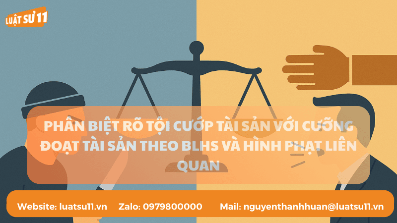 phân biệt tội cướp tài sản và cưỡng đoạt tài sản