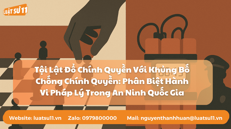 tội lật đổ chính quyền với khủng bố chính quyền
