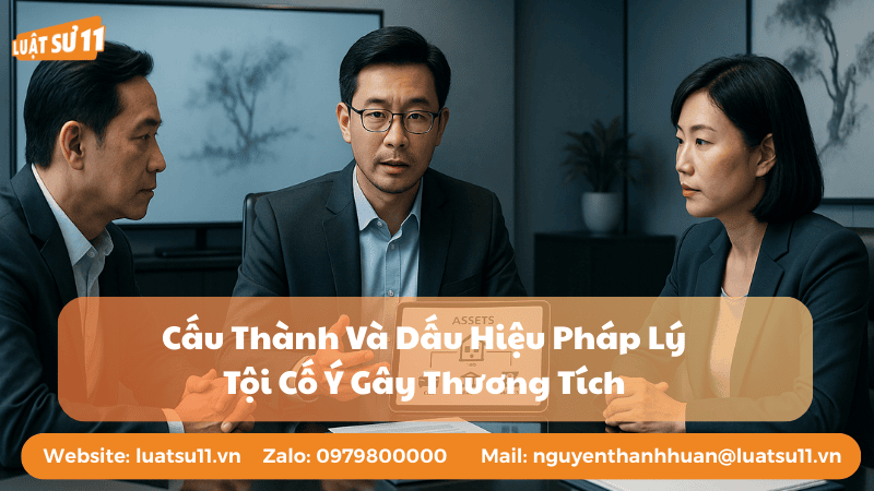 Cấu Thành Và Dấu Hiệu Pháp Lý Tội Cố Ý Gây Thương Tích
