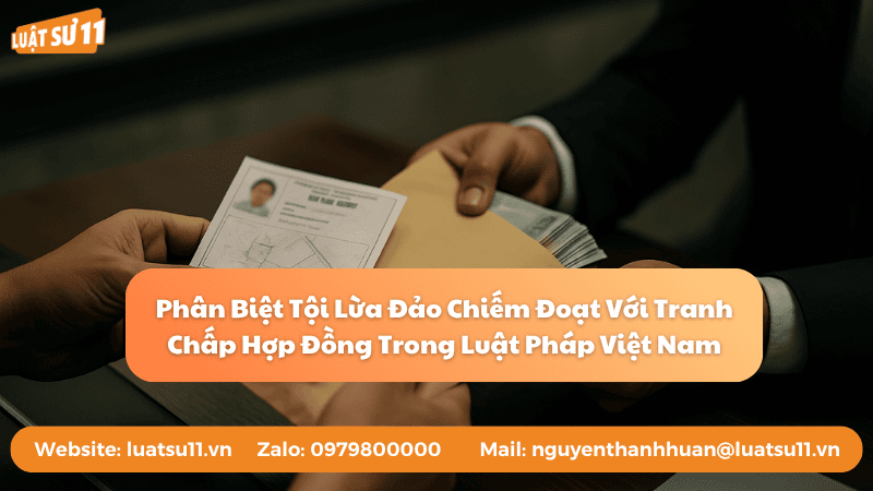 Phân Biệt Tội Lừa Đảo Chiếm Đoạt Với Tranh Chấp Hợp Đồng Trong Luật Pháp Việt Nam