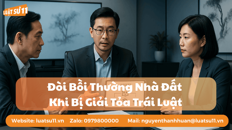 Đòi Bồi Thường Nhà Đất Khi Bị Giải Tỏa Trái Luật
