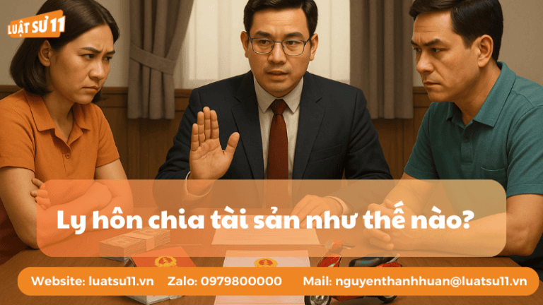 Ly hôn chia tài sản như thế nào?