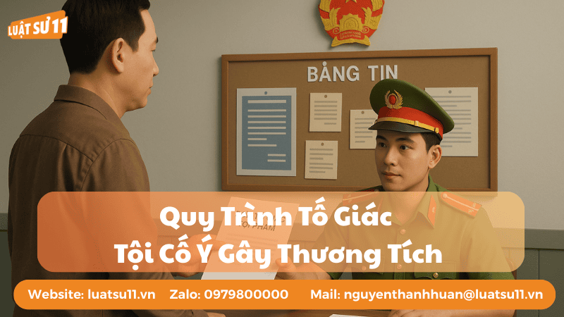 Quy Trình Tố Giác Tội Cố Ý Gây Thương Tích