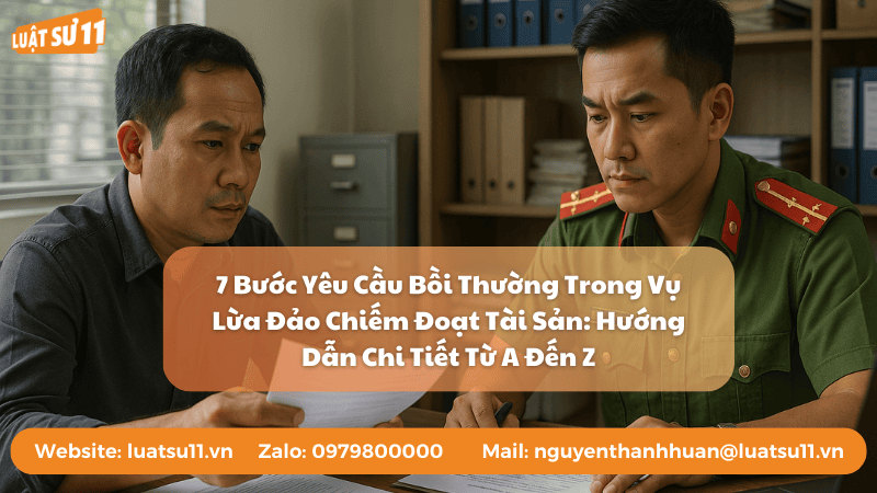 7 Bước Yêu Cầu Bồi Thường Trong Vụ Lừa Đảo Chiếm Đoạt Tài Sản: Hướng Dẫn Chi Tiết Từ A Đến Z