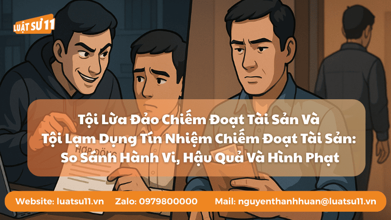 Tội Lừa Đảo Chiếm Đoạt Tài Sản Và Tội Lạm Dụng Tín Nhiệm Chiếm Đoạt Tài Sản: So Sánh Hành Vi, Hậu Quả Và Hình Phạt