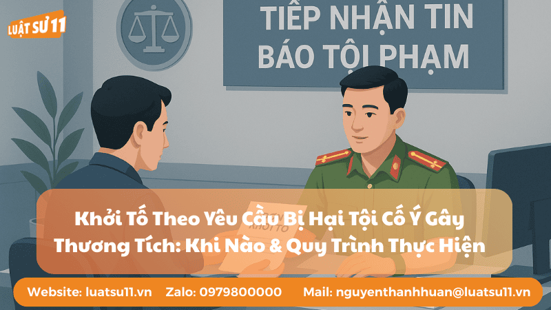 cố ý gây thương tích