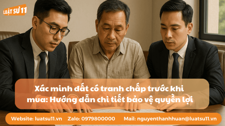xác minh đất bị tranh chấp