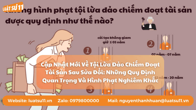 Cập Nhật Mới Về Tội Lừa Đảo Chiếm Đoạt Tài Sản Sau Sửa Đổi: Những Quy Định Quan Trọng Và Hình Phạt Nghiêm Khắc