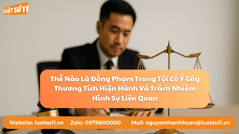 Thế Nào Là Đồng Phạm Trong Tội Cố Ý Gây Thương Tích Hiện Hành Và Trách Nhiệm Hình Sự Liên Quan