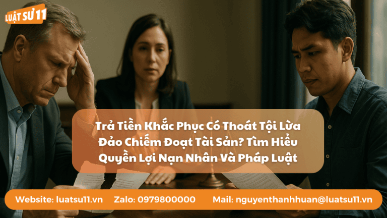 Trả Tiền Khắc Phục Có Thoát Tội Lừa Đảo Chiếm Đoạt Tài Sản Tìm Hiểu Quyền Lợi Nạn Nhân Và Pháp Luật