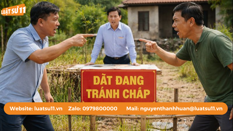 tranh chấp đất giữa anh em ruột