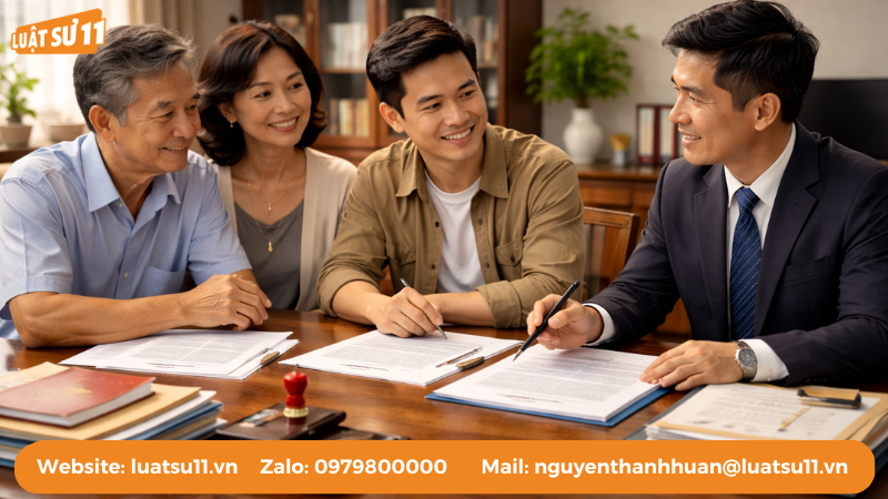 khai nhận di sản