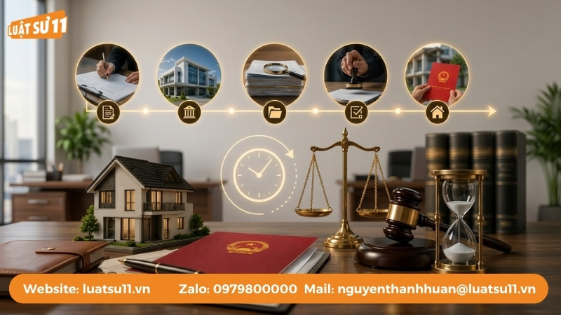 Thời hạn giải quyết thủ tục đăng ký biến động quyền sử dụng đất từ 10 - 20 ngày 