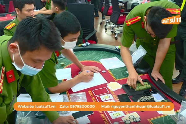 Cơ quan tố tụng sẽ đánh giá toàn diện hành vi và vai trò của từng người đánh bạc