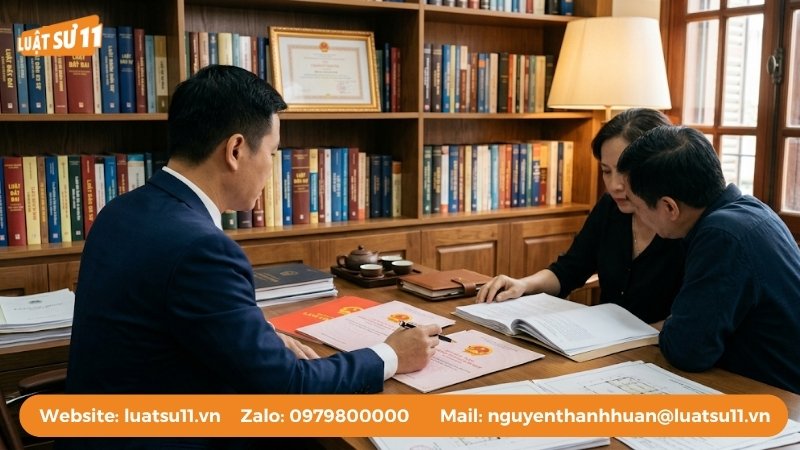 Thủ tục giải quyết tranh chấp đất đai đã có sổ đỏ gồm 6 bước