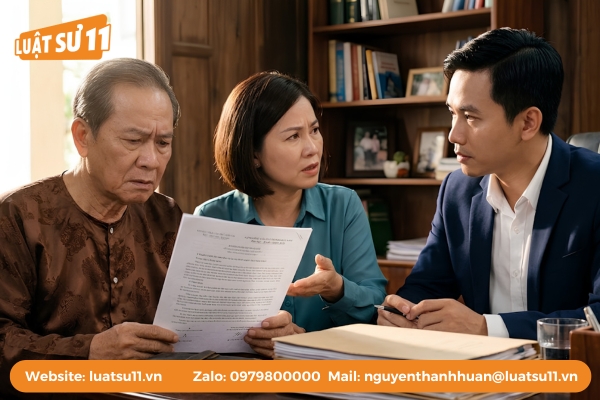 Người mua giao tiền đặt cọc và ký thỏa thuận mua bán nhà đất