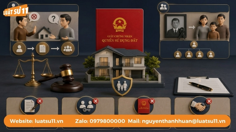 Rủi ro tranh chấp đất đai giữa anh em