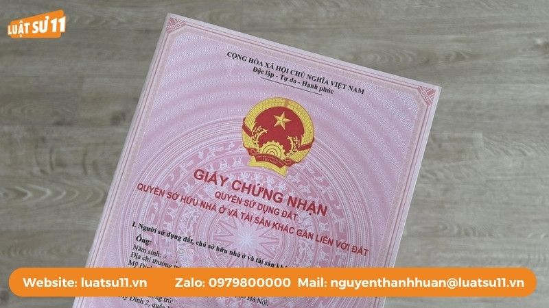 Sổ đỏ hộ gia đình ghi tên chủ hộ gia đình
