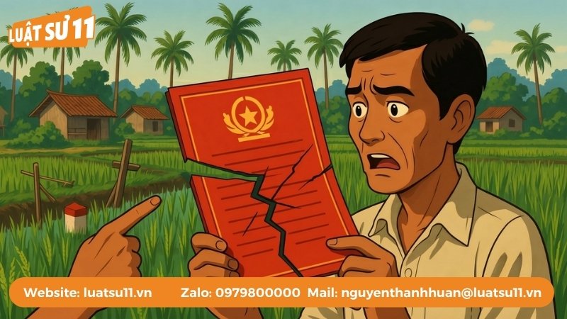 Có sổ đỏ vẫn bị mất do lấn chiếm ranh giới, tranh chấp thừa kế, sổ cấp chồng lấn, đo đạc sai