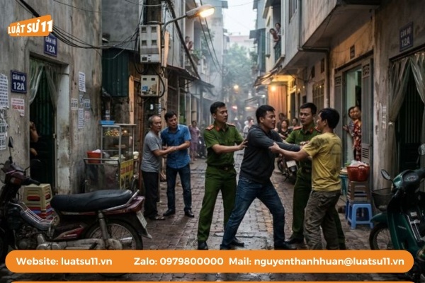 Xử lý đánh nhau gây thương tích